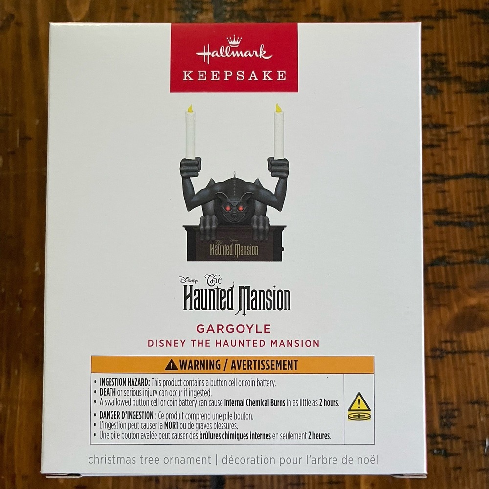 2025 Hallmark Keepsake Ornament Disney Haunted Mansion Gargoyle-NIB